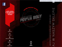 Tablet Screenshot of power-body.pl